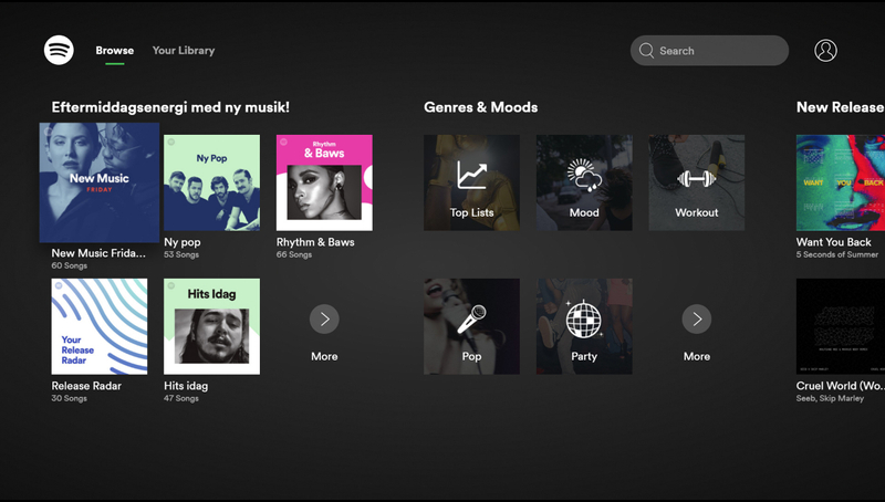 Spotify online account
